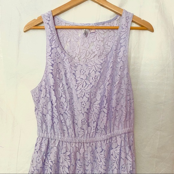 H&M “Divided” Lavender Lace Dress Size 12 NWOT - Picture 2 of 7
